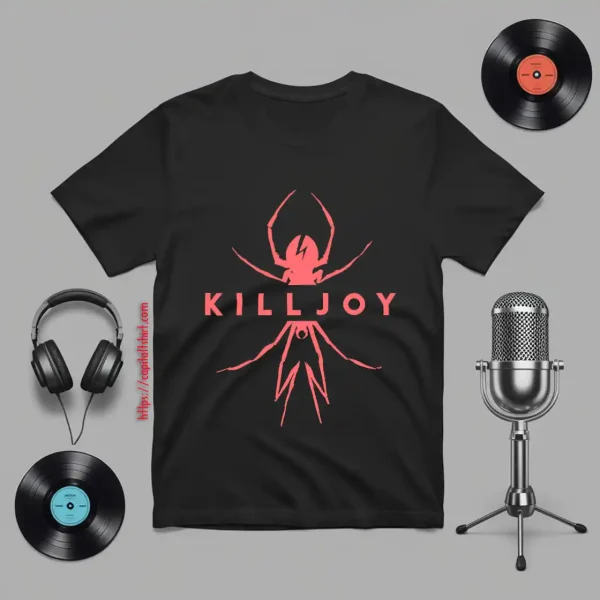 Killjoy Spider Danger Days My Chemical Romance Album Shirt