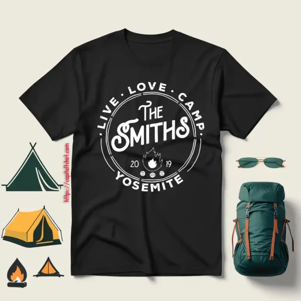 Live Love Camp The Smiths 2019 Yosemite Shirt