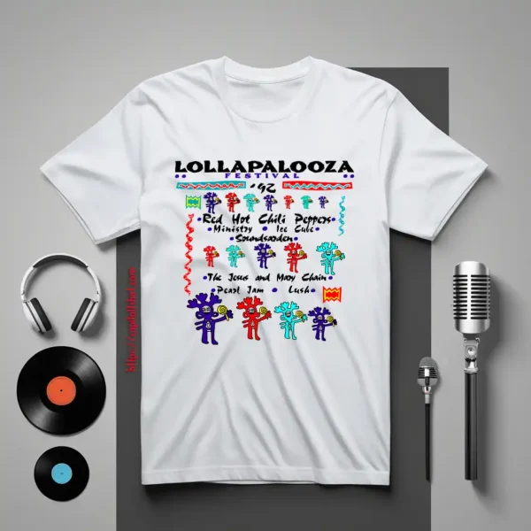 Lollapalooza Festival 1992 Shirt