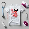 Love Nurse Life Mickey Shirt