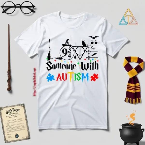 Love Someone With Autism Harry Potter For Halloween Shirt