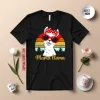 Mama Llama Llama With Bandana And Glasses Vintage Shirt