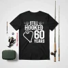 Married 60 Years Fishing Couple 60th Wedding Anniversary Shirt