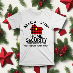 McCallister Home SeCurity You’re Never Home Alone Founded Chicago Shirt