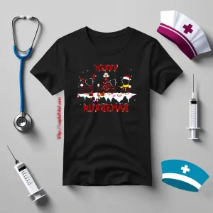 Merry Nursemas Christmas Gifts For Nurse Shirt