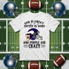 Minnesota Vikings God Is Great Coffee Is Good And People Are Crazy Football NFL Shirt