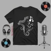 Music Note Design Shirt