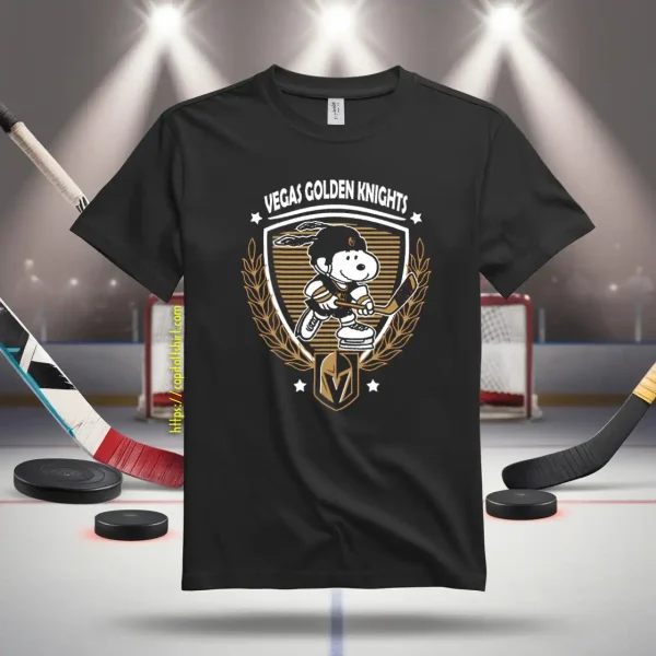 NHL Hockey Snoopy Team Vegas Golden Knights Shirt