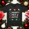 Naughty Nice Dutch Ugly Christmas Shirt