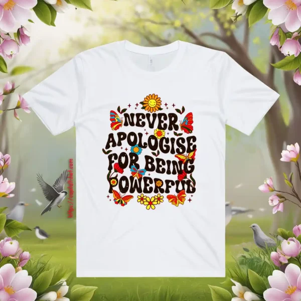 Never Apologise For Being Powerful Shirt