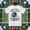 New York Giants God Is Great Coffee Is Good And People Are Crazy Football NFL Shirt