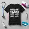 Nurse Dad Son’s First Hero Daughter’s First Love Father’s Day Gift Shirt