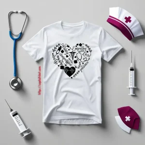 Nurse Heart Caring Empathy Compassion Patience Shirt