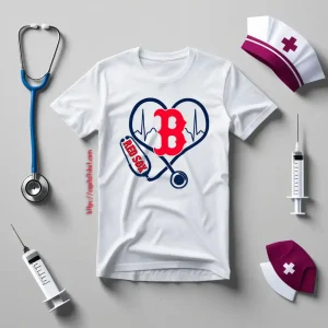 Nurse Loves Boston Red Sox Shirt