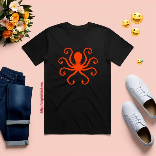 Octopus Middle Fingers Shirt