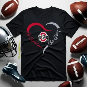 Ohio State Buckeyes Go Scarlet Go Gray Shirt