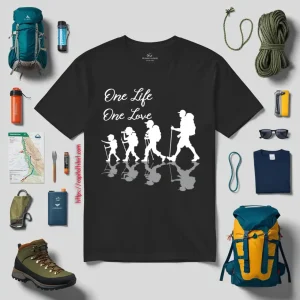 One Life One Love Hiking Mountain Shirt