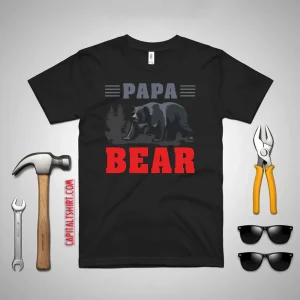 Papa Bear Father’s Day Animal Lover Shirt