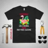 Papamingo Like A Normal Papa Only More Awesome Flamingo Father’s Day Shirt