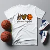 Peace Love Basketball Shirt