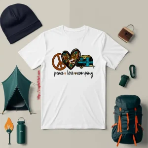 Peace Love Camping Shirt