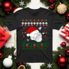 Photography Camera With Santa Hat Ugly Christmas Shirt