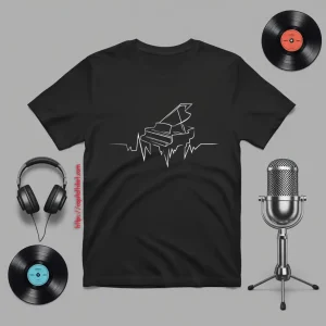 Piano Heartbeat Shirt