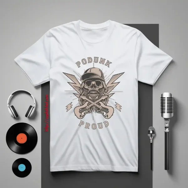 Podunk Proud Vintage Inspired Band Shirt