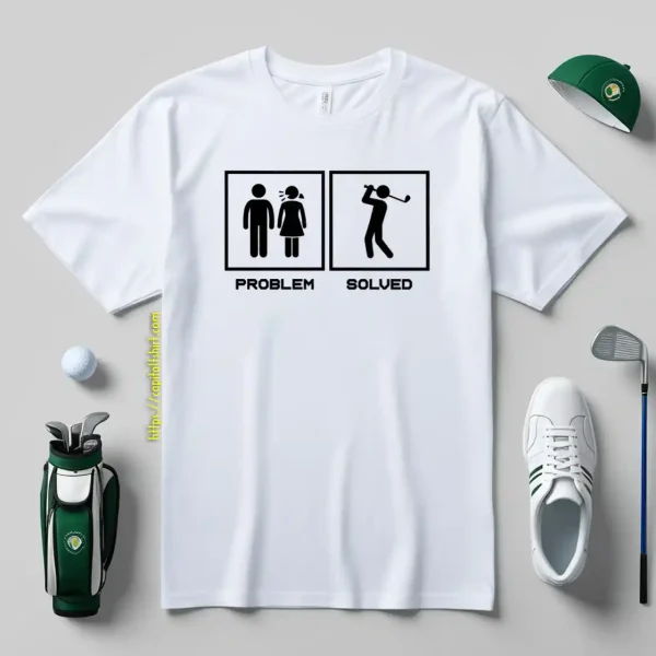 Problem Solved, Marriage, Golfing Shirt