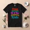 Proud Mother Of A Few Dumbass Kids Funny Design Gift For Mother Greeting Shirt