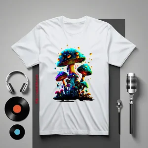 Psychedelic Magic Mushrooms Trippy LSD Shirt