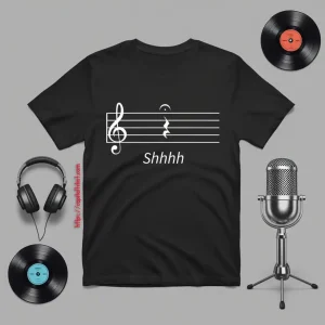 Quarter Rest Shh Fermata Shirt