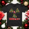 Radiology With Christmas Hat Christmas Tree Shirt