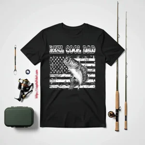 Reel Cool Dad For Daddy Lover Fishing Shirt