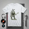 Rhino Playing Bass Shirt