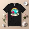 Rose Rainbow Opossum Trash Mom Shirt