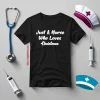 Simple Just A Nurse Who Loves Christmas Shirt