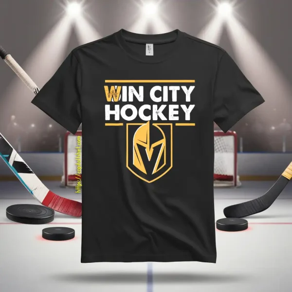 Sin City Win City Hockey Vegas Golden Knights Shirt