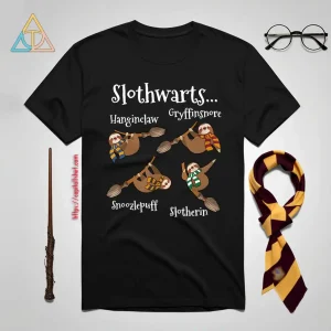 Slothwarts Harry Potter Hanginclaw Gryffinsnore Snoozlepuff Slotherin Shirt