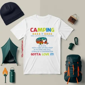 Snoopy Camping Is Gotta Love It Shirt