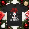 Snoopy Ho Ho Holy Shit I’m Drunk Shirt