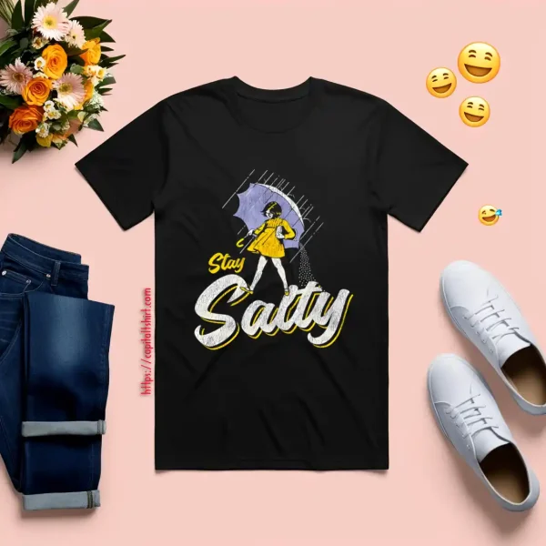 Stay Salty Girl Worn Out Shirt