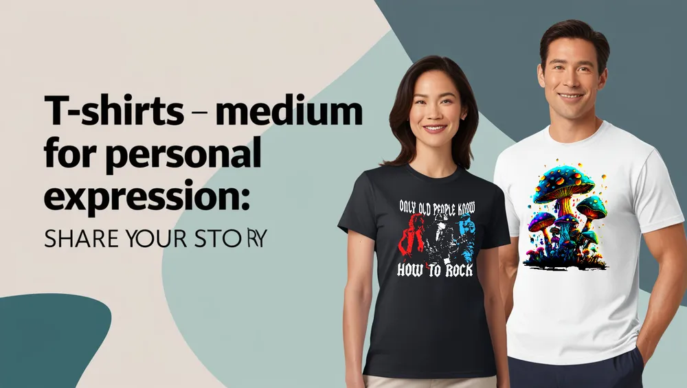 T-Shirts as a Medium for Personal Expression Share Your Story