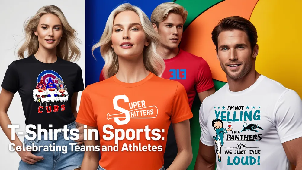 T-Shirts in Sports Celebrating Teams and Athletes