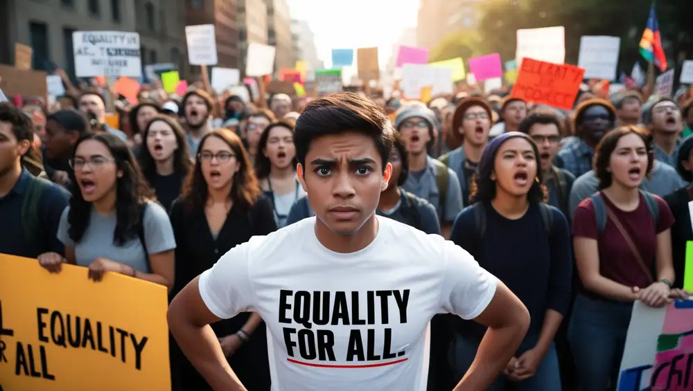 T-shirts have become a significant part of political protests, amplifying voices