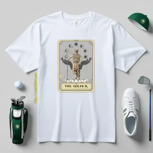 The Golfer Tarot Card Shirt