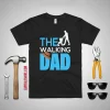 The Walking Dad Father’s Day Cowboy Hat Shirt