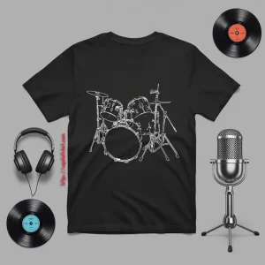 Think Out Loud Apparel Drums Shirt