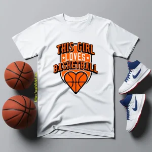 This Girl Loves Basketball Shirt