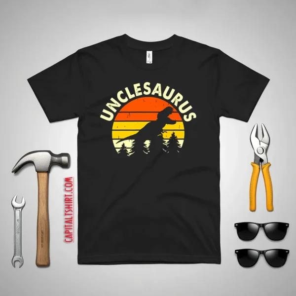 Unclesaurus Dinosaur Uncle Family Vintage Shirt